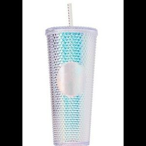 Starbucks Silver Studded Holiday Tumbler